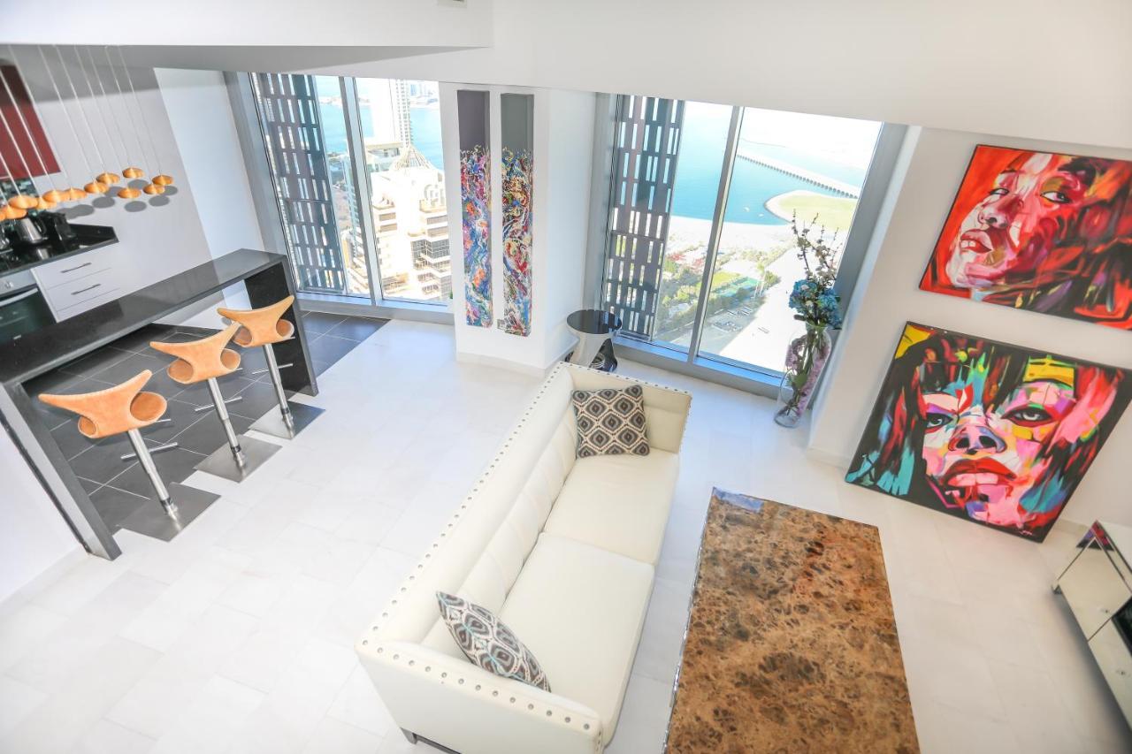 Appartamento Penthouse In Dubai Marina , Cayan Tower , Sea View Esterno foto