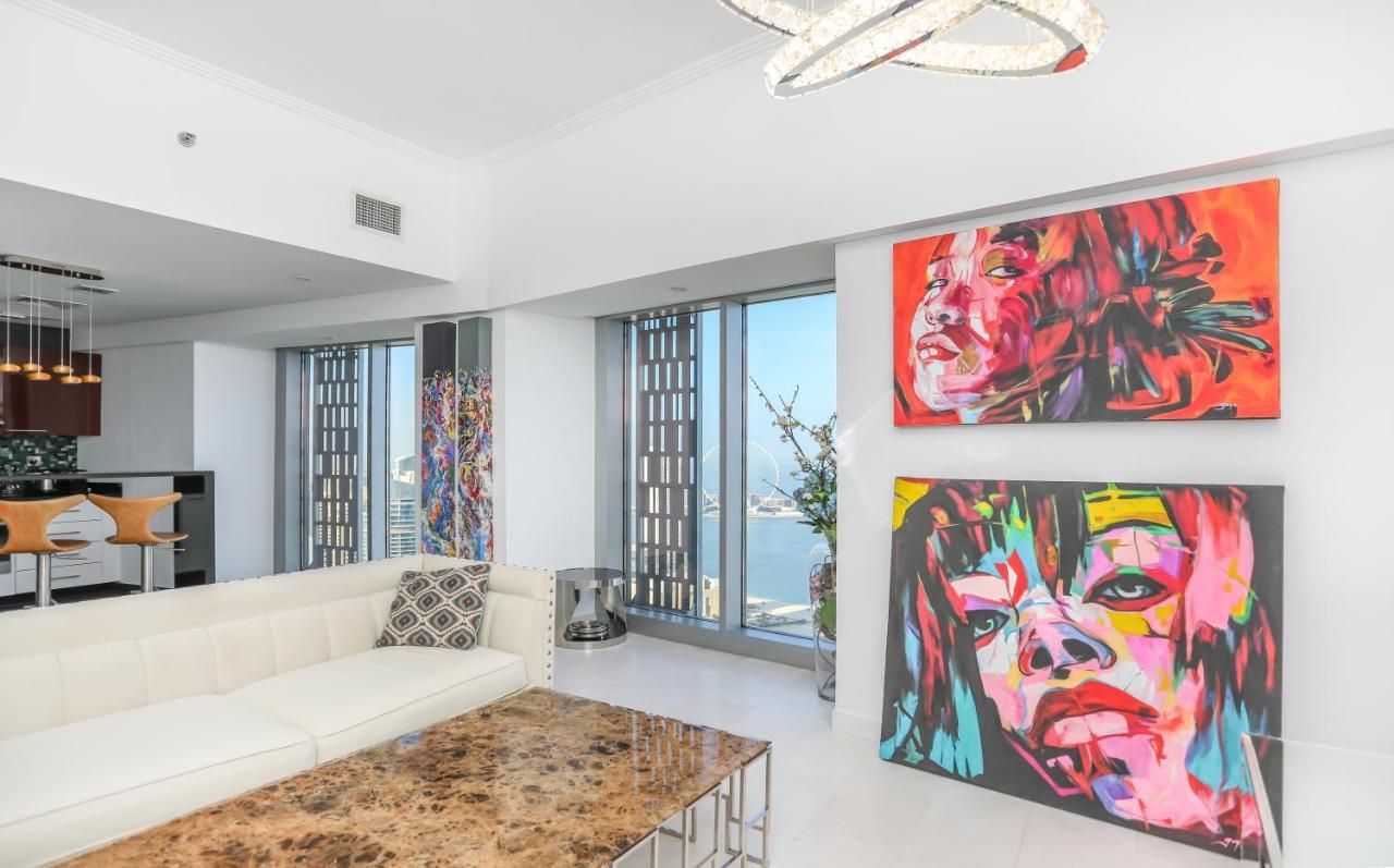 Appartamento Penthouse In Dubai Marina , Cayan Tower , Sea View Esterno foto
