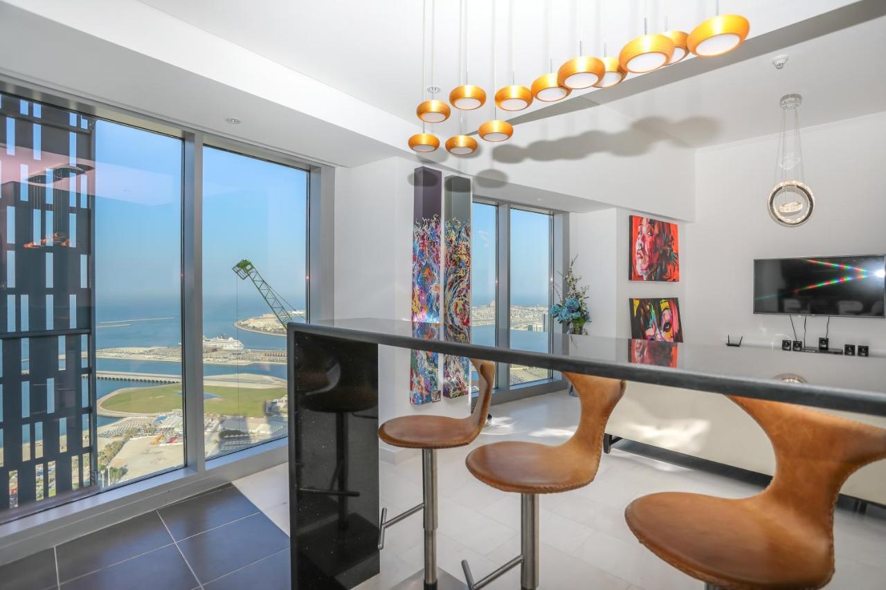 Appartamento Penthouse In Dubai Marina , Cayan Tower , Sea View Esterno foto
